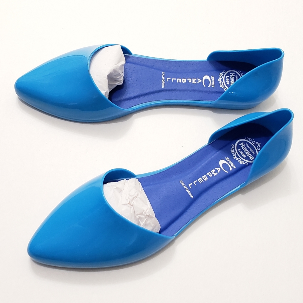 Jeffrey Campbell Jelly Blue Woman 7 NIB - Picture 3 of 5